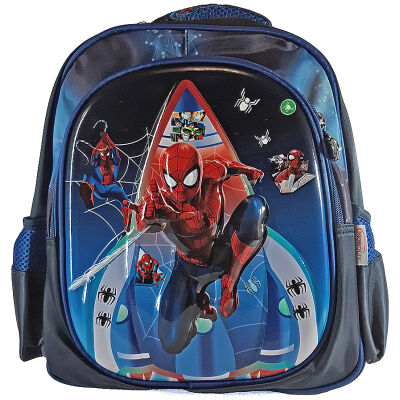 شنطة ظهر مدرسية MOMOLLY ثلاثية الابعاد مقاس صغير حضانات رسمة Spider-Man